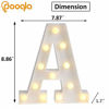 Picture of LED Marquee Letter Lights Sign  Light Up Alphabet Letter for Home Party Wedding Decoration F