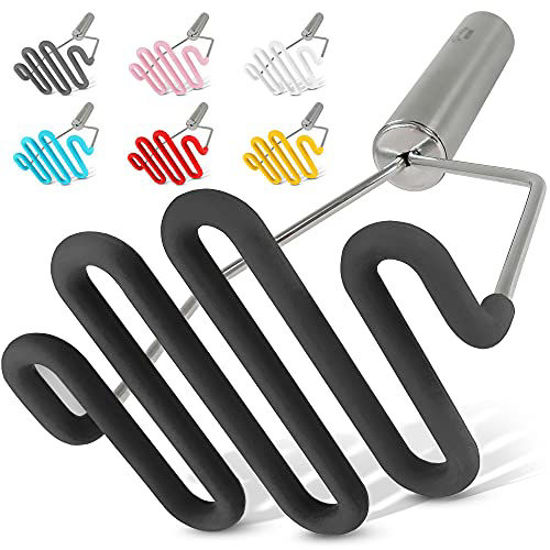 Non-Scratch Potato Masher & Meat Smasher Kitchen Tool - Durable