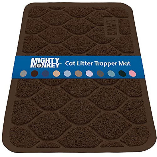 MIGHTY MONKEY Mighty Monkey Durable Easy clean cat Litter Box Mat