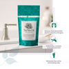 Picture of Tea Tree  Peppermint  MSM & Epsom Salt Foot Soak-All Natural-for Toenail Fungus  Athletes Foot  Stubborn Foot Odor. Softens Dry Calloused Heels  Relieves Burning & Itching associated with Fungal Irritations. Soothing for Plantar Fasciitis & Gout. Made in the USA by Purely Northwest-1LB