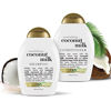 Picture of OGX Nourishing + Coconut Milk Shampoo & Conditioner Set, 13 Ounce (packaging may vary), White