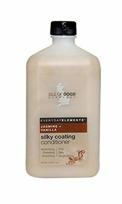 Picture of Everyday Isle of Dogs Silky Coating Dog Conditioner, Jasmine & Vanilla, 16.9 Ounce