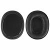 Picture of Geekria QuickFit Protein Leather Replacement Ear Pads for Skullcandy Crusher Wireless Crusher Evo Crusher ANC Hesh 3 Headphones Ear Cushions, Headset Earpads, Ear Cups Repair Parts (Black)