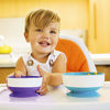 Picture of Munchkin Stay Put Suction Bowl,Purple, Green & Blue 3 Pack