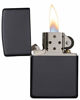 Picture of Zippo 218 Classic Black Matte Pocket Lighter