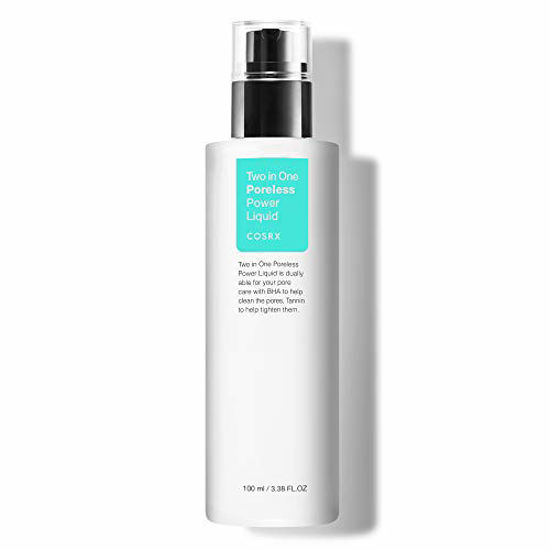 Picture of COSRX Two in One Poreless Power Liquid, 100ml / 3.38 fl.oz | Tightening Pores | Korean Skin Care, Vegan, Cruelty Free, Paraben Free