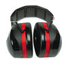 Picture of 3M H10A Peltor Optime 105 Over the Head Earmuff, Ear Protectors, Hearing Protection, NRR 30 dB,Black, Red