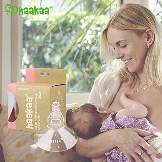 Haakaa Breastfeeding Nipple Shield (Round Shape) - Healthy