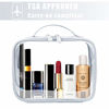 Picture of Clear Makeup Bag, Anrui TSA Approved Clear Toiletry bag Waterproof Cosmetic Bag Case Travel Liquids Organizer Carry On Luggage for Women Men Grey 3 Pack (Same Size)