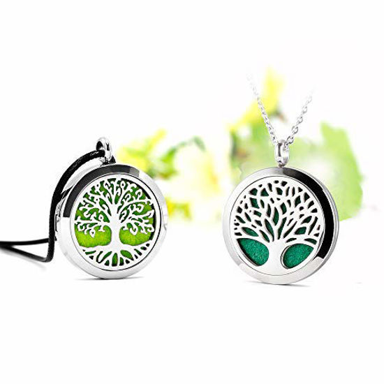 Natural Stone Perfume bottle & Essential Oil Diffuser Necklaces – Chandras  Treasures
