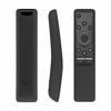 Picture of SIKAI Silicone Protective Case Cover for Samsung Smart TV Remote BN59 Series Shockproof Anti-Slip for BN59-01241A BN59-01242A BN59-01266A QLED Remote Anti-Lost with Remote Loop (Black)