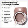 Picture of Revlon Colorstay Creme Eye Shadow, Longwear Blendable Matte or Shimmer Eye Makeup with Applicator Brush in Brown, Chocolate (720)