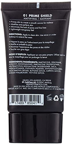 Picture of Milani Prime Shield Mattifying + Pore-Minimizing Face Primer, Transparent, 0.68 Fluid Ounce