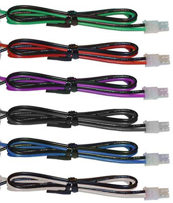 Picture of Home Theater Speaker Cable/Connector for Sony Samsung Etc, 6 Pieces, 4.2mm, Digital Restock