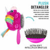 Picture of Wet Brush Plush Detangler Hair Brush for Kids - Unicorn Detachable Toy - Exclusive Ultra-soft IntelliFlex Bristles - Glide Through Tangles With Ease For All Hair Types - For Kids, Wet And Dry Hair