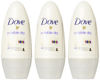 Picture of Dove Invisible Dry 48 Hs Anti-perspirant Roll-on Deodorant. 50 Ml. (Pack of 3)