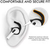 Picture of AhaStyle 3 Pairs AirPods Pro Ear Hooks Covers Accessories [Added Storage Pouch] Compatible with Apple AirPods Pro 2019 (Black)