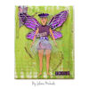 Picture of Deco Foil, 5 Transfer Sheets, 6" x 12", Purple