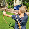 Picture of Adventure Awaits! - 2-Pack Handmade Wooden Bow and Arrow Set - 20 Wood Arrows and 2 Quivers - for Outdoor Play