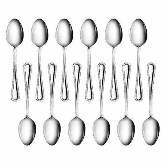 Picture of New Star Foodservice 58543 Bead Pattern, 8/0 Teaspoon, 6.3-Inch Set of 12