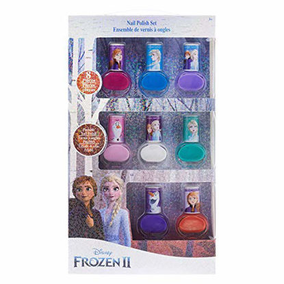 Picture of TownleyGirl Disney Frozen 2 Nail Polish Set 8 pack, multi-colored, 3"