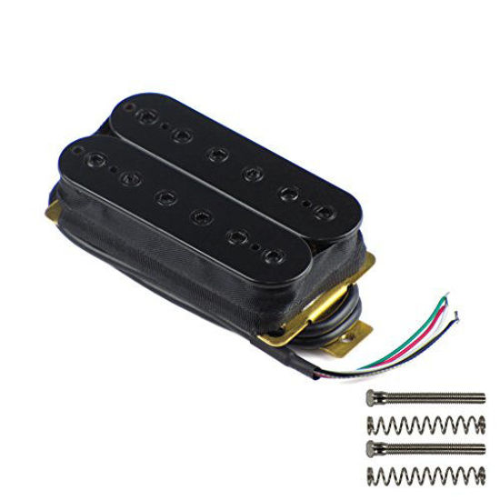 Picture of FLEOR Bridge Pickup Double Coil Humbucker Pickups for Electric Guitar Pickup-Black