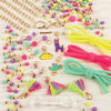 Picture of Make It Real - Neo-Brite Chains & Charms. Bracelet Making Kit for Girls and Tweens to Create Unique Bracelets, Tassel Charms, Gold Chains, and More