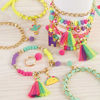 Picture of Make It Real - Neo-Brite Chains & Charms. Bracelet Making Kit for Girls and Tweens to Create Unique Bracelets, Tassel Charms, Gold Chains, and More