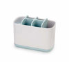 Picture of Joseph Joseph 70501 EasyStore Toothbrush Holder Bathroom Storage Organizer Caddy, Large, Blue