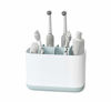 Picture of Joseph Joseph 70501 EasyStore Toothbrush Holder Bathroom Storage Organizer Caddy, Large, Blue