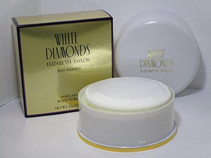 Picture of WHITE DIAMONDS by Elizabeth Taylor Dusting Powder 2.6 oz