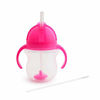 Picture of Munchkin Any Angle Click Lock Weighted Straw Trainer Cup, Pink, 7oz