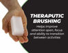 Picture of Wilbarger Therapy Brush, 3 Pack - Therapressure Brush for Occupational Therapy for Sensory Brushing - Designed by Patricia Wilbarger - Use as Part of the Wilbarger Brushing Protocol