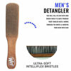 Picture of Wet Brush Mens Detangler Brush - Brown Leather 1 Pc