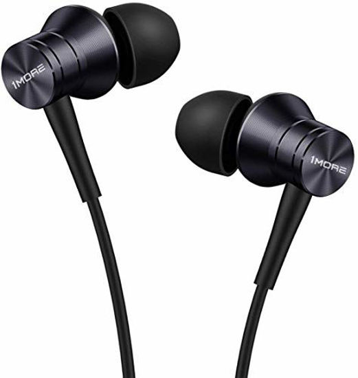 Picture of 1MORE Piston Fit in-Ear Earphones Fashion Durable Headphones with 4 Color Options, Noise Isolation, Pure Sound, Phone Control with Mic for Smartphones/PC/Tablet - Black