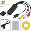 Picture of USB 2.0 Audio/Video Converter, VHS to Digital Converter, Video Capture Card VCR TV to DVD Converter for Mac, PC Support Windows 2000/10 / 8/7 / Vista/XP/Android