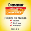 Picture of Dramamine Motion Sickness for Kids, Chewable, Dye Free, Grape flavored, 8 Count