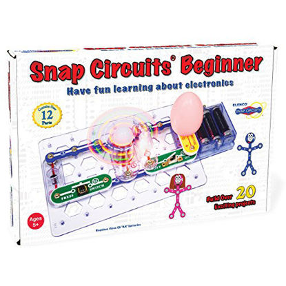 Picture of Snap Circuits Beginner, Electronics Exploration Kit, Stem Kit For Ages 5-9 (SCB-20)