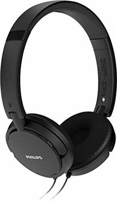 Picture of Philips SHL5000/00 On Ear Headphone with Deep Bass (Black)