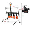 Picture of W WIREGEAR BB Gun Targets Pellet Gun Targets Resetting Target Compact Package Fixed Heavy Metal Steel Auto Reset for .177 to .20 Caliber Shooting Outdoors