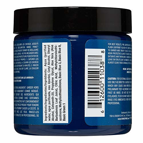 GetUSCart- MANIC PANIC Voodoo Blue Hair Dye Classic