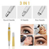 Picture of Pinkiou Microblading Pen with needles Permanent Makeup Pen Machine for Manual Eyebrow Tattoo (Gold)