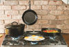 Picture of Lodge Cast Iron Deep Skillet, Pre-Seasoned, 10.25-inch (Black)