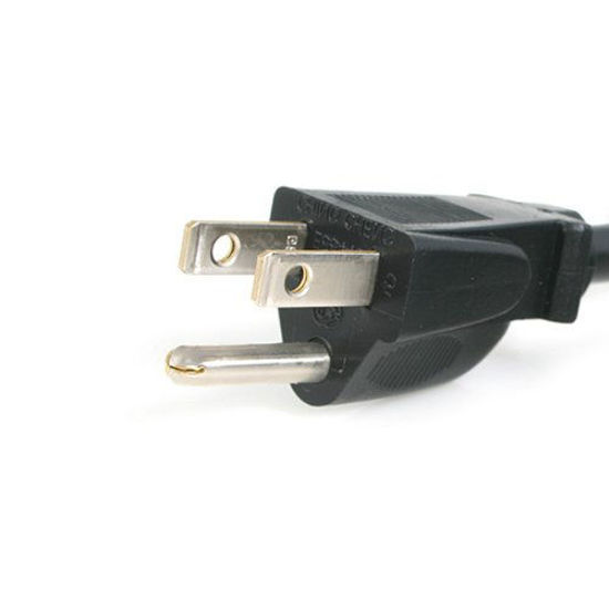 GetUSCart- StarTech.com 3 ft Standard Laptop Power Cord - NEMA 5-15P to ...