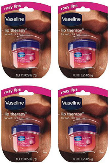 Picture of Vaseline, Rosy Lips, Lip Therapy.25 OZ, (Pack of 4)