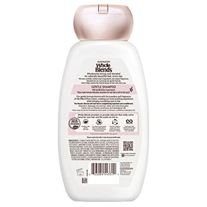 Picture of Garnier Whole Blends Gentle Shampoo Oat Delicacy, For Sensitive Scalp, 12.5 fl. oz.