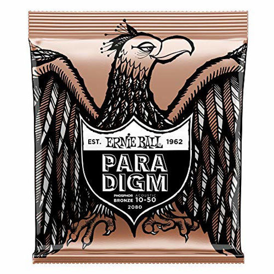 Picture of Ernie Ball Paradigm Phosphor Bronze Extra Light Acoustic Guitar Strings - 10-50 Gauge (P02080)