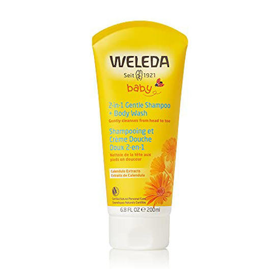 Picture of Weleda Calendula Baby 2-in-1 Gentle Shampoo and Body Wash, 6.8 Fl Oz