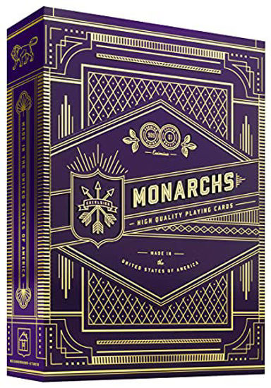 Picture of theory11 Monarchs Playing Cards (Purple)