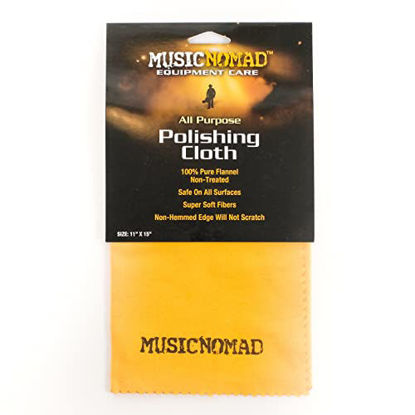 Picture of MusicNomad MN200 All Purpose Non-Treated Flannel Polishing Cloth